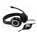 Usb Comfort. Stereo Headset Black - Foto miniatura 1