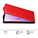 Custodia Compatibile Con Samsung Galaxy S9 Plus In Rosso Mela - Coperchio Protettivo In Design Flip Con Chiusura Magnetica - Foto miniatura 3