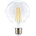 Lampadina Globo Trasparente In Vetro, 9,5 X 9,5 X 13,8 Cm, 1 X E27, 4w, 420lm, 2200k, 240v - Foto miniatura 5