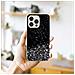 Custodia Compatibile Con Apple Iphone 13 Pro Max In Nero Con Glitter - Coperchio Protettivo In Silicone Tpu Flessibile Con Glitter Scintillanti - Foto miniatura 8