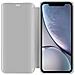 Custodia Compatibile Con Apple Iphone Xr In Agata Argento - Clear View Specchio Coperchio Protettivo Con Funzione Di Supporto Protezione A 360 Gradi - Foto miniatura 3
