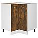 Armadietto Cucina “Lyon” Rovere Fumo 75,5x75,5x81,5 cm - Foto miniatura 1