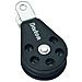 Serie 3 - Bozzello Con Puleggia, Cima Max Mm. 10, Max Carico Di Lavoro Kg. 400, Carico Di Rottura Kg. 800, Dimensioni Puleggia Mm. 45 X 13, Lunghezza Mm. 80 - Foto miniatura 1