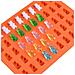 Caramella Forma Gummy Bears Silicone Arancione - Foto miniatura 2