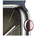 Watch Series 9 GPS + Cellular Cassa 45mm in Acciaio inossidabile con Cinturino Sport Blu Tempesta - M /L - Foto miniatura 3