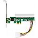 Scheda Riser PCI Express x1 a 1 x PCI 32 Bit 5 V, 2 x Slot PCI Broadcom - Foto miniatura 2