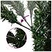 Albero Natale Artificiale Incernierato Con Pigne E Bacche 180cm - Foto miniatura 8