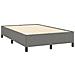 Giroletto senza Materasso Grigio Scuro 120x190 cm in Tessuto - Foto miniatura 2