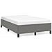 Giroletto senza Materasso Grigio Scuro 120x190 cm in Tessuto - Foto miniatura 1