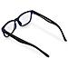 00096239 Occhiali Di Moda Unisex Rettangolo Montatura Piena Blu - Foto miniatura 3