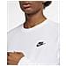 M Nsw Club Tee Ar5193-100, Uomini, Bianca, L - Foto miniatura 6