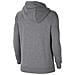 Felpa Con Cappuccio Fleece Cw6957-071 Donna Taglia Xs Colore Grigio - Foto miniatura 2