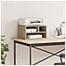 Supporto Stampante Rovere Sonoma 40x32x22,5cm Legno Multistrato - Foto miniatura 3
