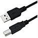 Roline 11.45.8808 Cavo Usb Usb 2.0 0,8 M Usb A Usb B Nero - Foto miniatura 1