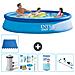 Piscina Fuori Terra - In Giro - 366x76 Cm - Blu - Include Accessori Coordinati A1052 - Foto miniatura 1