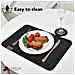 Set Di Tovagliette In Feltro Da 12 Pezzi - Elegante E Pratico Per La Cena - Foto miniatura 2