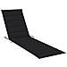 Lusso Casadino -  Lettini Prendisole 2 Pz Con Cuscino Nero In Legno Di Teak - Foto miniatura 8