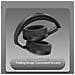 Dr-03 Cuffie Wireless Bluetooth 5.3 Over-ear Nere Classiche - Foto miniatura 2