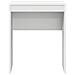 Scrivania Minimalista Bianca Truciolare 60 x 40 x 76 cm Durevole - Foto miniatura 4