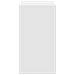 Scrivania Minimalista Bianca Truciolare 60 x 40 x 76 cm Durevole - Foto miniatura 5