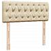 Giroletto a Molle con Materasso Crema 120x190 cm in Tessuto - Foto miniatura 7