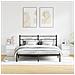 Comodini con luci LED 2 pcs Bianco 39x34.5x50 cm - Foto miniatura 5
