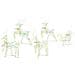 Renne LED con 40 LED 5 pcs Multicolore PET - Foto miniatura 1