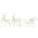 Renne LED con 40 LED 5 pcs Multicolore PET - Foto miniatura 3