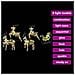 Renne LED con 40 LED 5 pcs Multicolore PET - Foto miniatura 8