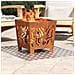 Dischi Quadrati 2 pcs Argento 80 x 50 cm Alluminio - Foto miniatura 2