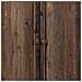 Mobili D'ingresso In Legno Con 2 Porte 75x38x82 - Foto miniatura 8