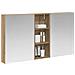 Set di Armadi da Bagno con lo scaffale 3 pcs 130 x 14,5 x 70 cm - Foto miniatura 3