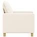 Divano Crema 76 x 81 x 87,5 cm Tessuto - Foto miniatura 4