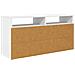 Lowboard con cassetto Bianco 87 x 27,5 x 43 cm - Foto miniatura 8