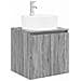 Set di Armadi da Bagno 4 pcs Sonoma grigio Legno ingegnerizzato - Foto miniatura 5