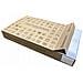 Set di asciugamani 2x70x140 cm - Bianco-Grigio cenere - 100% cotone egiziano - Regalo elegante - Foto miniatura 1