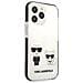 Karl Lagerfeld Klhcp13xtpekcw Iphone 13 Pro Max 6,7 Custodia Bianca /bianca Karl&choupette - Foto miniatura 3