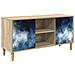 Mobile TV RAALTE 102 x 33 x 50 cm Sonoma Legno ingegnerizzato - Foto miniatura 1