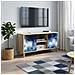Mobile TV RAALTE 102 x 33 x 50 cm Sonoma Legno ingegnerizzato - Foto miniatura 2