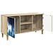 Mobile TV RAALTE 102 x 33 x 50 cm Sonoma Legno ingegnerizzato - Foto miniatura 4