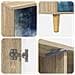 Mobile TV RAALTE 102 x 33 x 50 cm Sonoma Legno ingegnerizzato - Foto miniatura 7