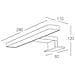 SPOT-B-CRUISE - Applique Sopra Specchio Termoplastica Cromo Lampada Bagno Led 5,2 watt Luce Naturale - Foto miniatura 3