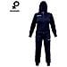 Tuta Lady Completo Di Giacca A Manica Lunga E Pantalone Di Colore Blu / blu Taglia S - Foto miniatura 1