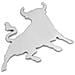 Emblema Cromato Bull - Foto miniatura 1