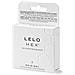 HEX Preservativi Reinventati - Nuovi Profilattici ultra sottili e resistenti per sensazioni extra - Leggermente lubrificati - 1 scatola 3 pezzi - Foto miniatura 2