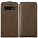 Custodia Compatibile Con Samsung Galaxy S10 Plus In Bruno Caffè - Coperchio Protettivo In Design Flip Con Chiusura Magnetica - Foto miniatura 11