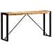 Tavolo Consolle 150x35x76 Cm In Legno Massello Di Mango - Foto miniatura 1