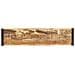 Tavolo Consolle 150x35x76 Cm In Legno Massello Di Mango - Foto miniatura 3
