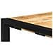 Tavolo Consolle 150x35x76 Cm In Legno Massello Di Mango - Foto miniatura 4