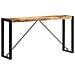 Tavolo Consolle 150x35x76 Cm In Legno Massello Di Mango - Foto miniatura 8